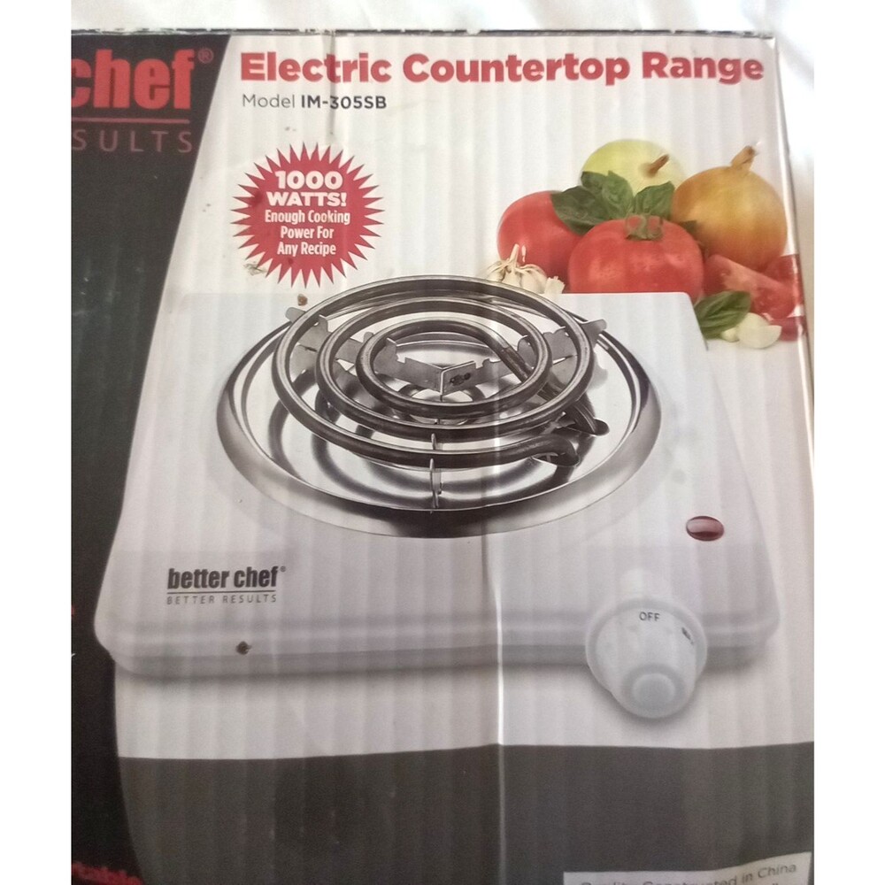 Better Chef Electric Countertop Range NEW IN BOX